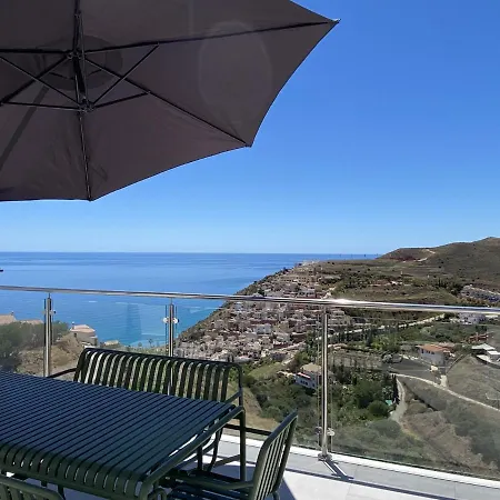 Penthouse Balcon Del Mar Deluxe 3 Casasol Apartment Nerja Exterior photo